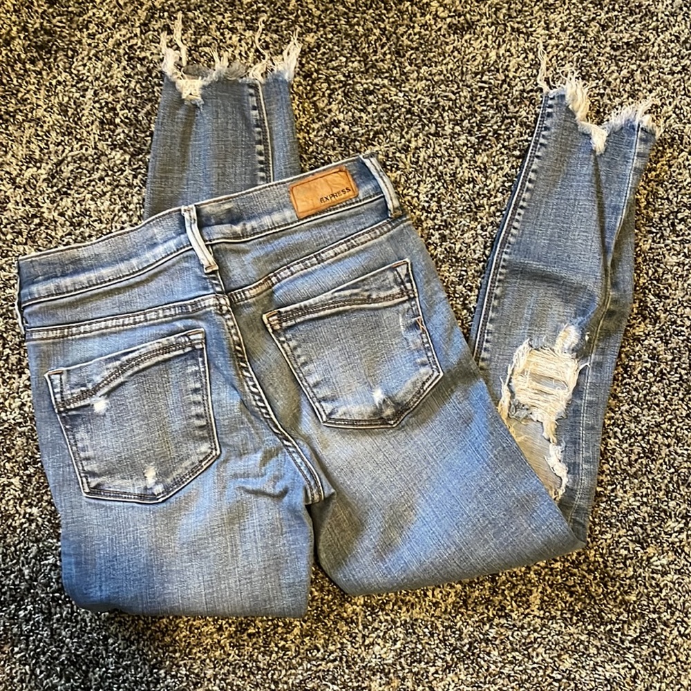 Express Ripped Jeans - Picture 2 of 9